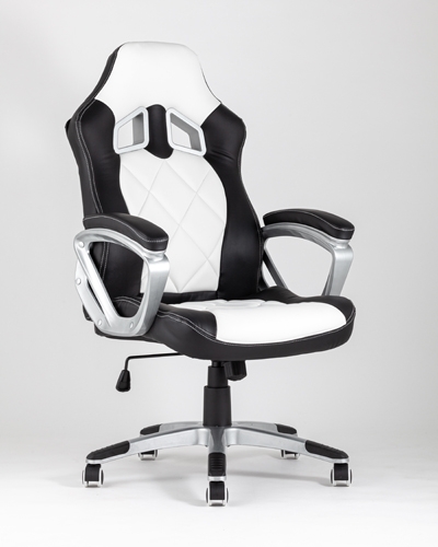 Игровое кресло ТопЧаирс Континентал Белое / TopChairs Continental