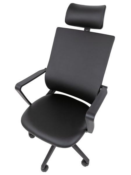 Кресло руководителя Chairman 545 экокожа Черный