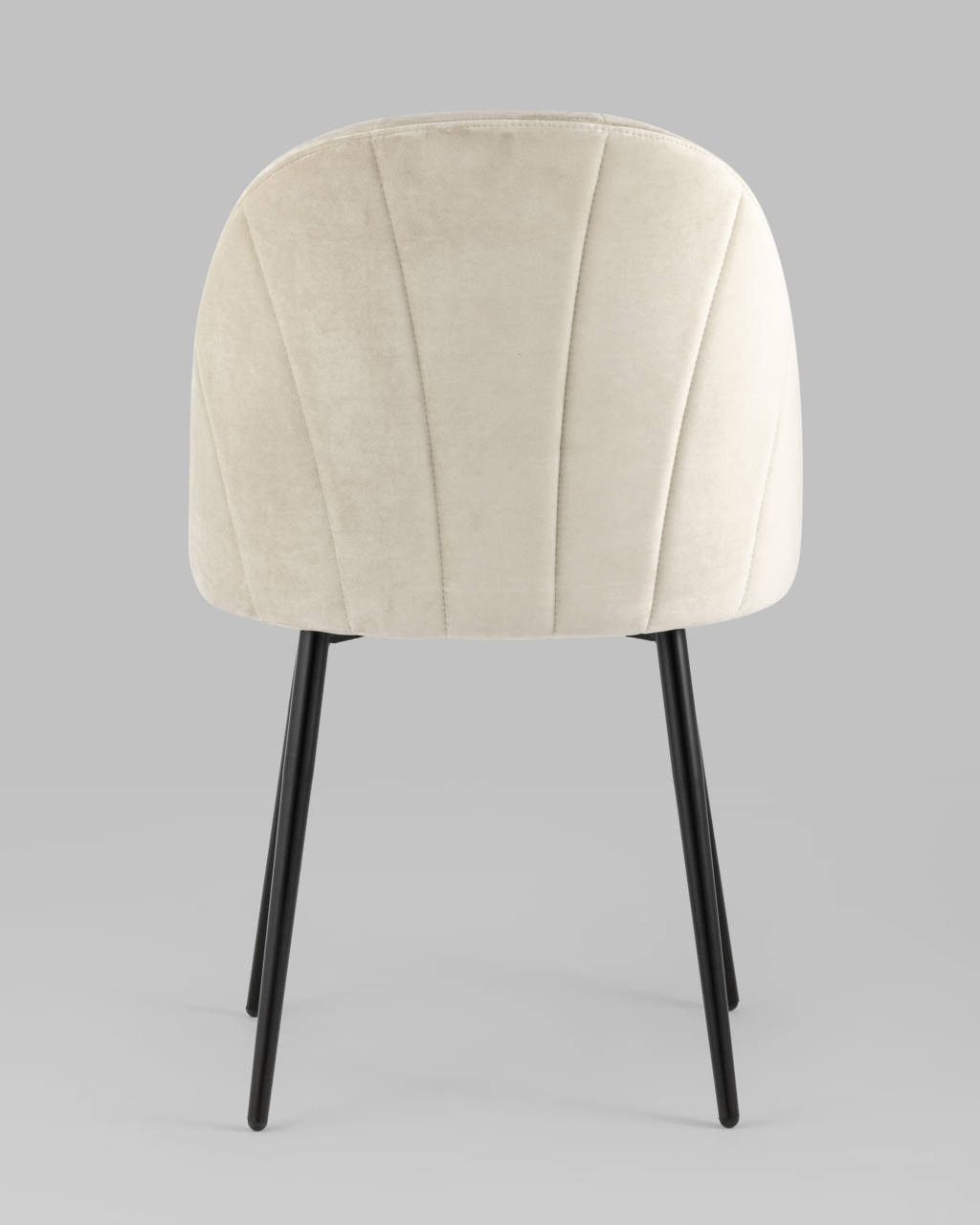 Стул Логан 2 шт. велюр Бежевый