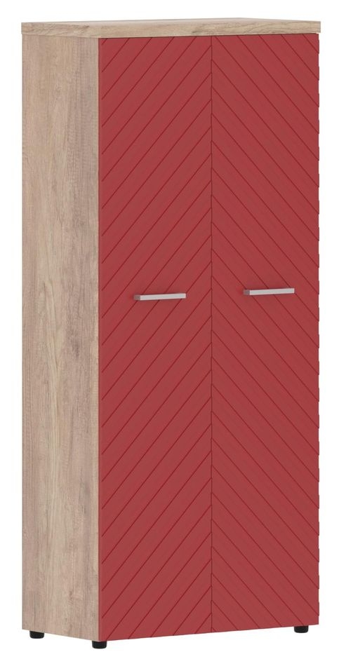 Гардероб Torr LUX TLCW 85 Дуб Каньон Красный