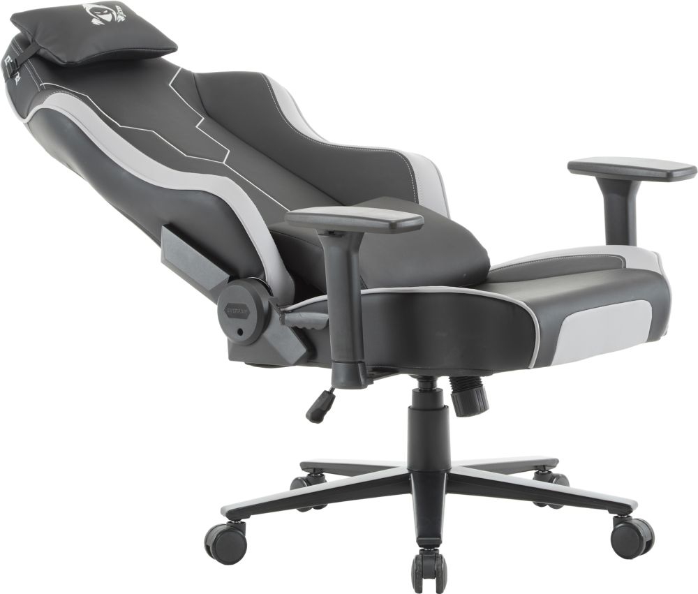 Кресло геймерское Everprof Rapid Экокожа Серый