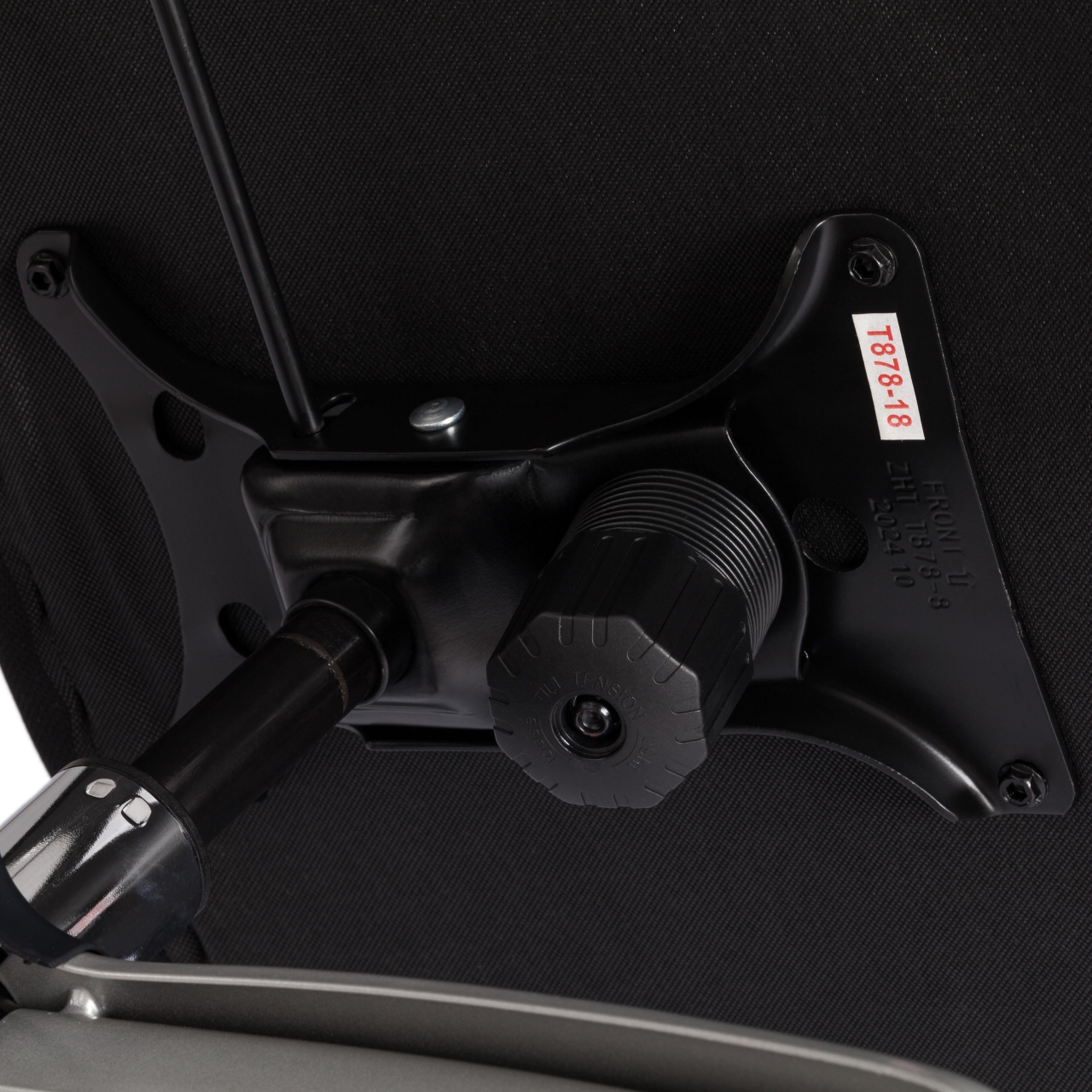 Кресло Atlant рецикл. кожа/иск. кожа, черный