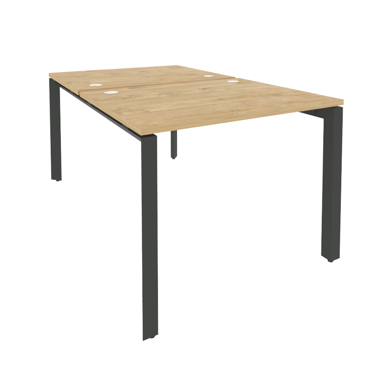 Рабочая станция на П-образном м/к ONIX O.MP-D.RS-2.1.8 Тиквуд Светлый/Антрацит