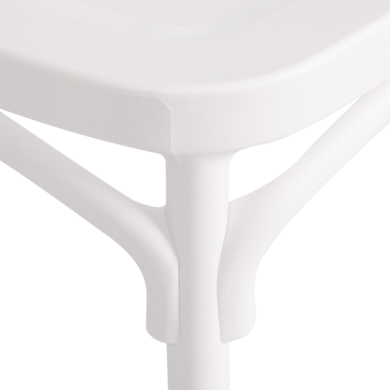 Стул CROSS (mod. PL24) пластик, 48 х 58 х 89 см, White (белый) 11954
