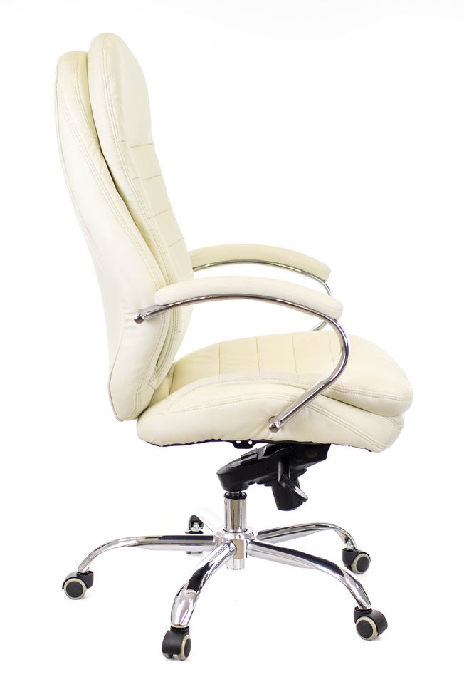 Кресло для руководителя Everprof Valencia M Экокожа Бежевый