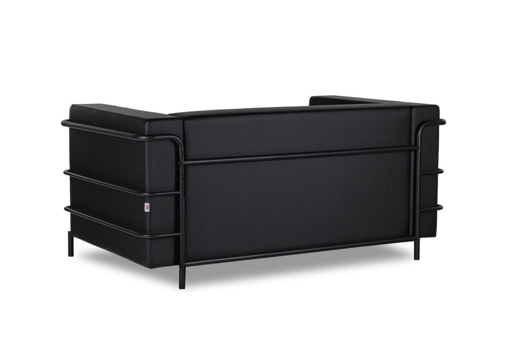 Диван двухместный Аполло 2.0 (2Д) Черный Euroline 9100