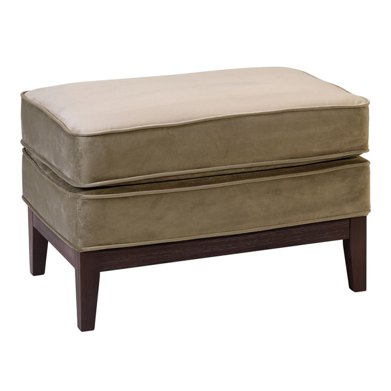 Пуф Модерн (без подноса) Серебряный дождь