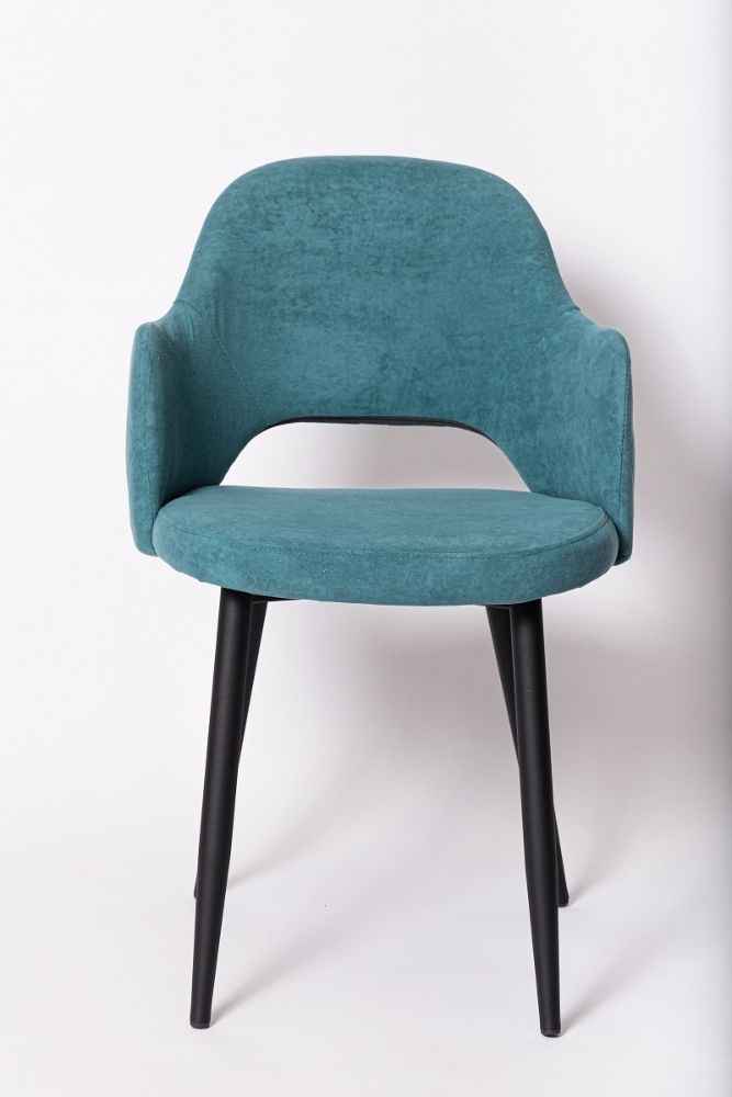 Стул К14 black Бирюза (РС-29\ч)