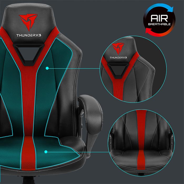 Геймерское кресло ThunderX3 YC1 Black