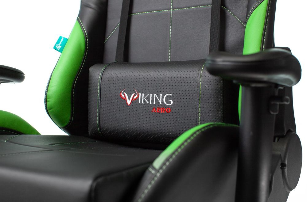 Кресло игровое Бюрократ VIKING 5 AERO LGREEN