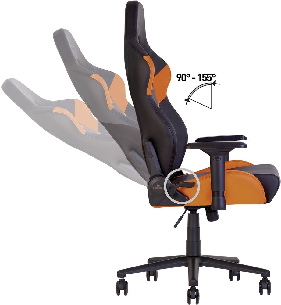 Геймерское кресло HEXTER RC 02 Orange
