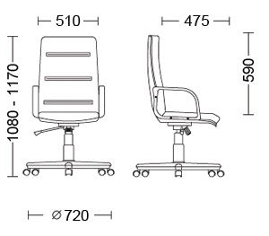 Кресло офисное EXPERT ECO-30