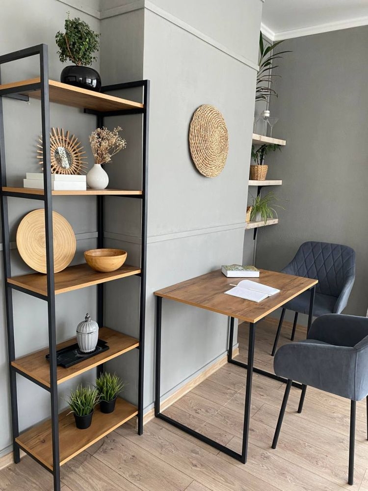 Стеллаж большой 540*340*1800мм Дуб Вотан