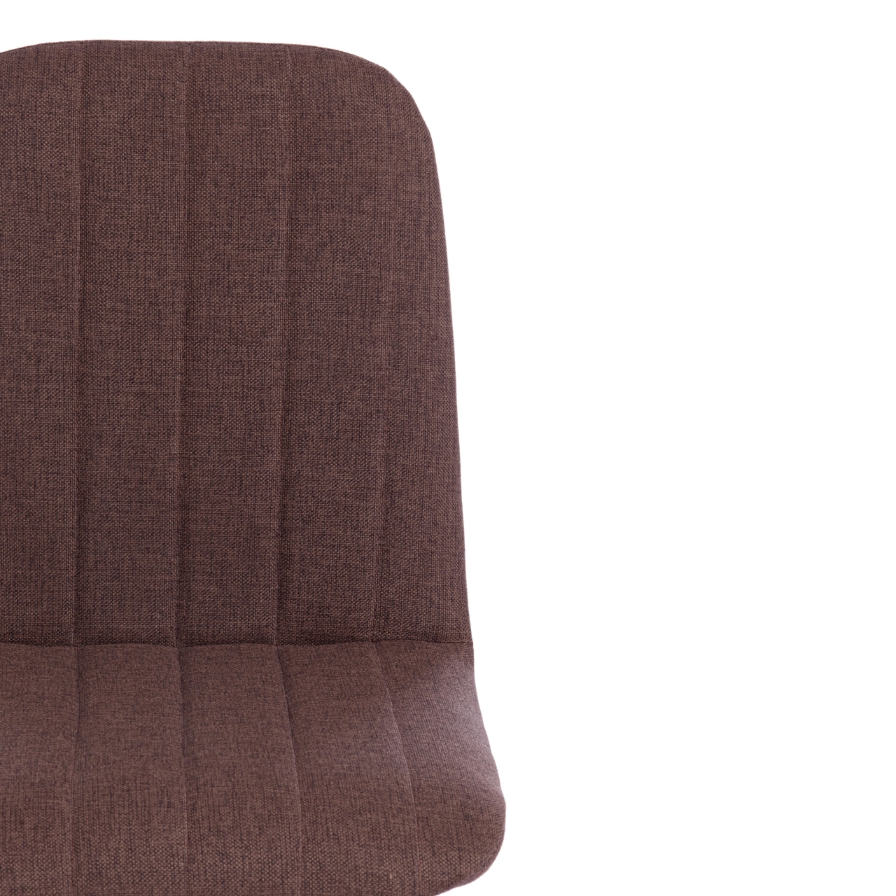 Стул ARC ткань/металл, 46 х 52 х 88 см, коричневый 01/черный