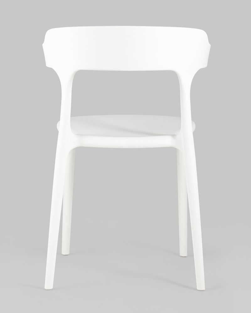 Стул пластиковый Neo с подлокотниками Белый