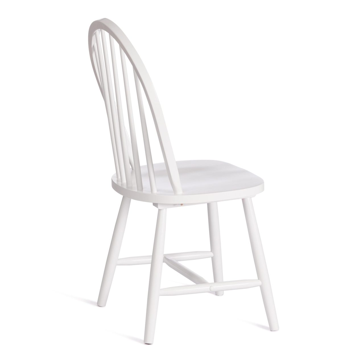 Стул AVERY (mod. 1101) дерево гевея, 45,5х50х94см, White