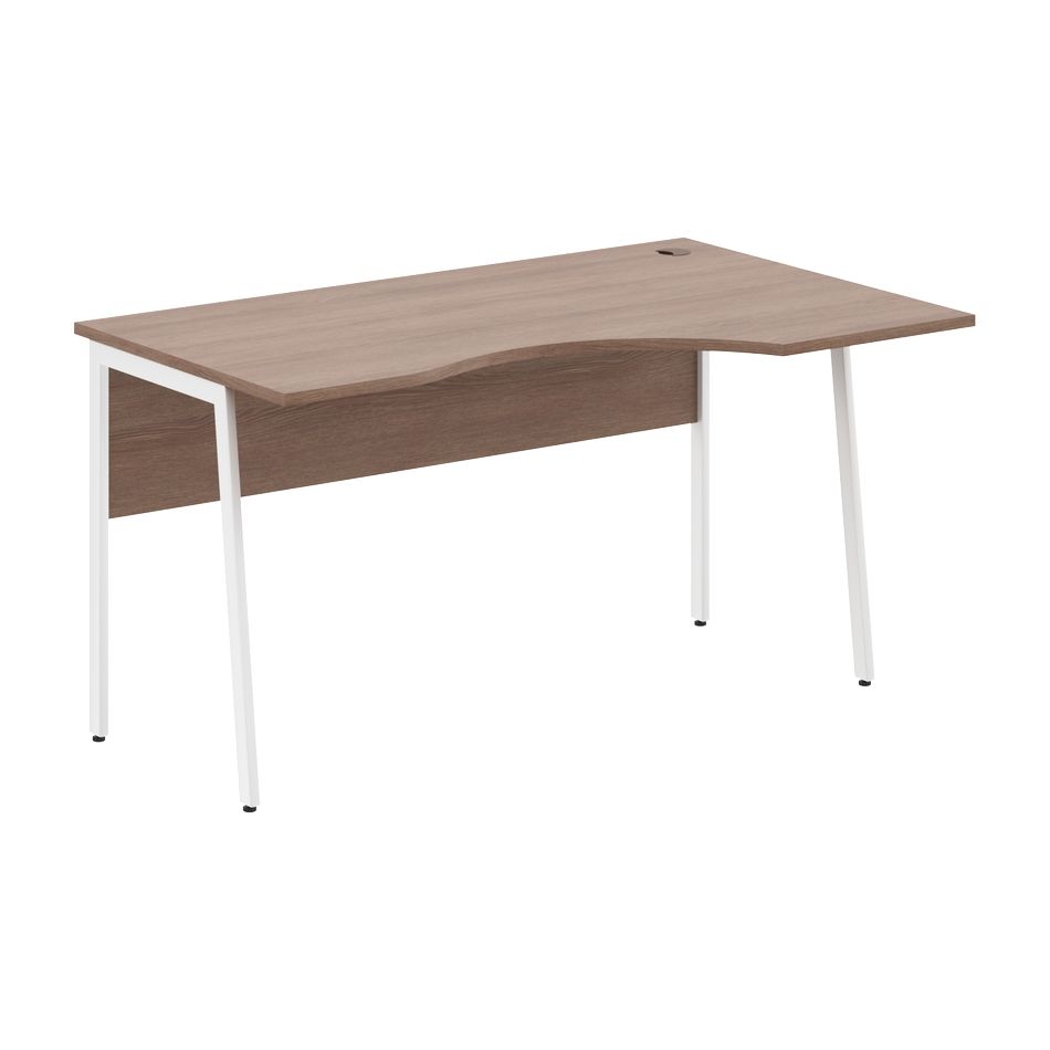 Стол эргономичный правый IMAGO Plus СА-2P(Пр) Ясень шимо Белый