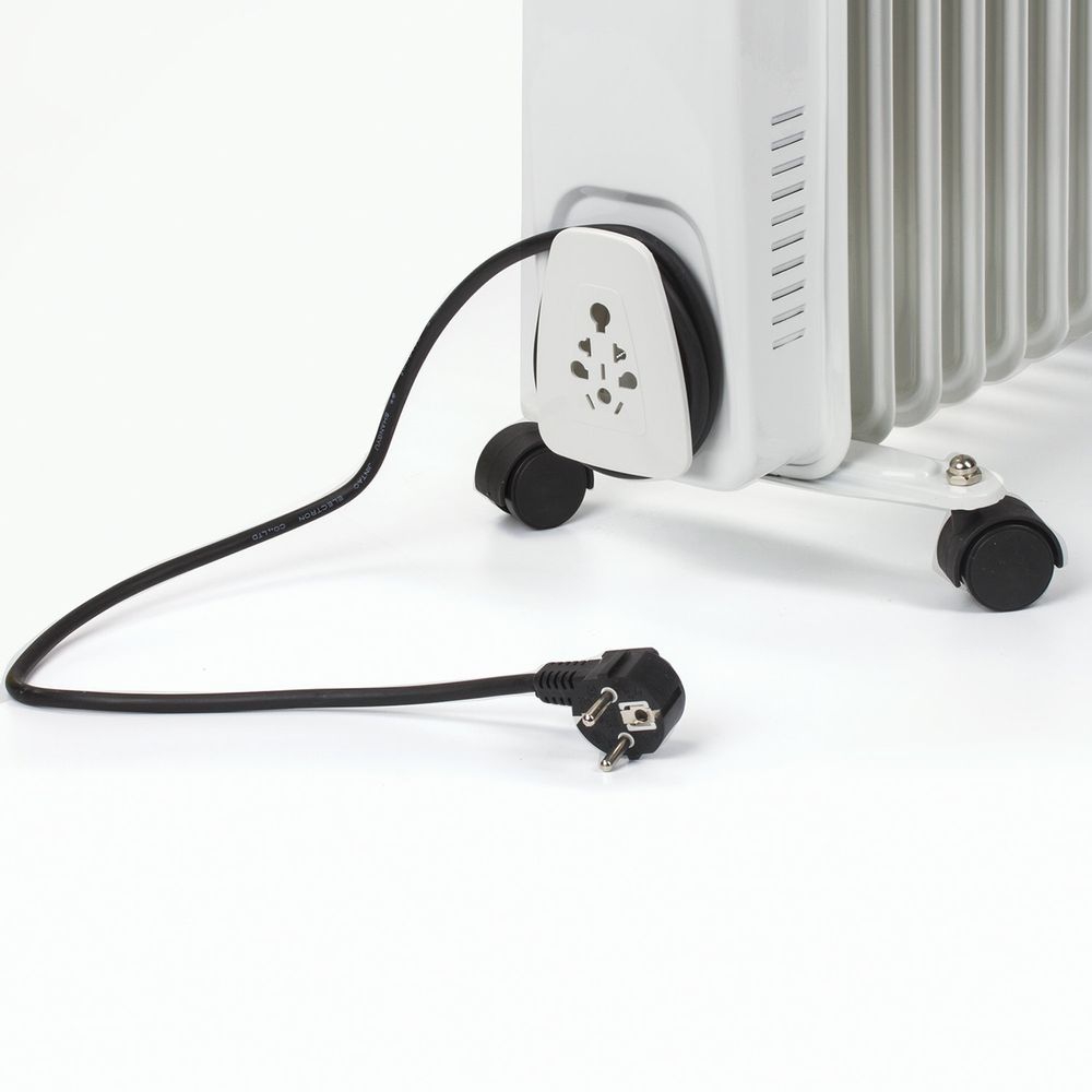 Обогреватель масляный SONNEN DFS-11 2500 Вт Белый