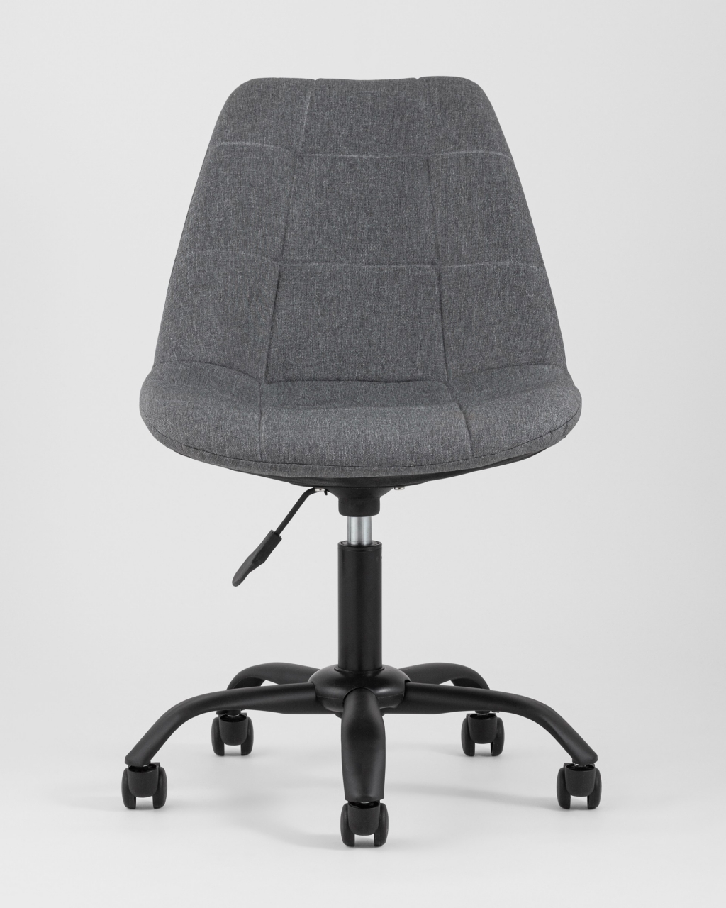 Офисный стул Гирос рогожка Серый