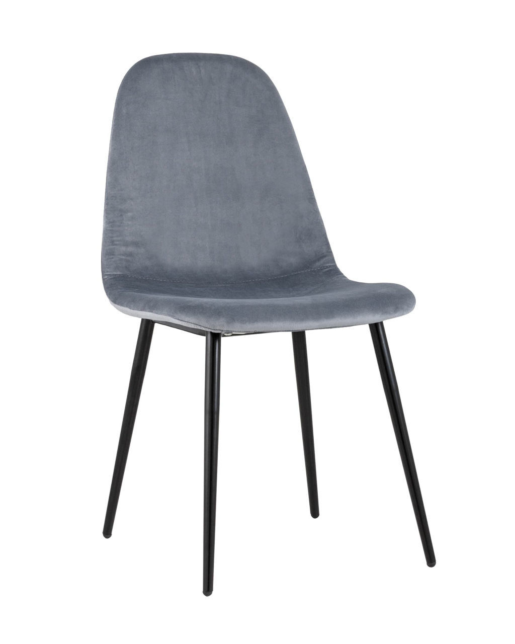 Стул Норман велюр Серый