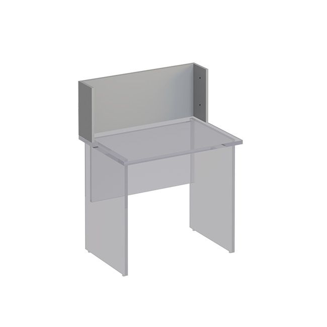 Настольная перегородка Формула ФР 456 Серая