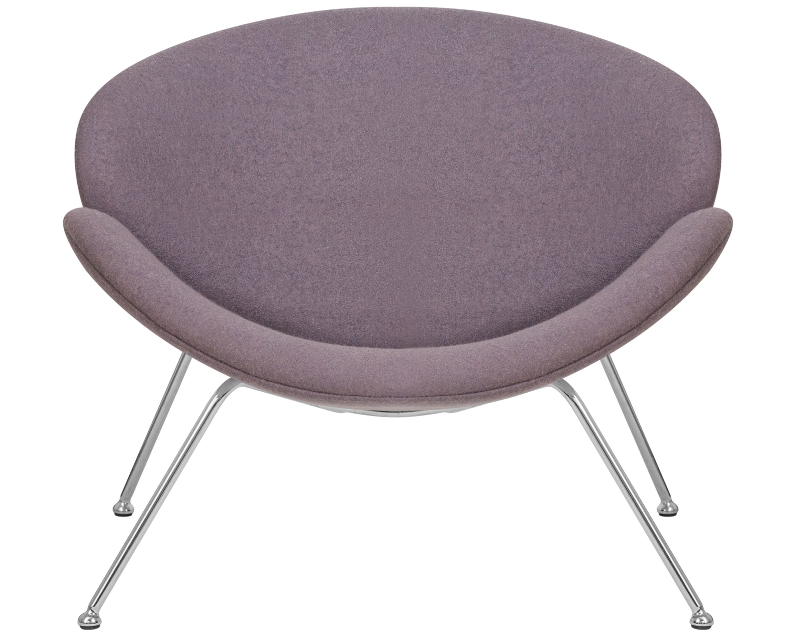 Кресло дизайнерское DOBRIN EMILY Серая ткань AF7