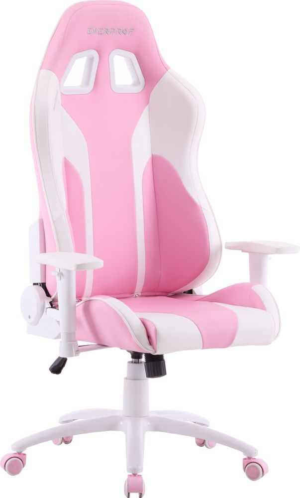 Кресло геймерское Everprof Katana Экокожа Розовый