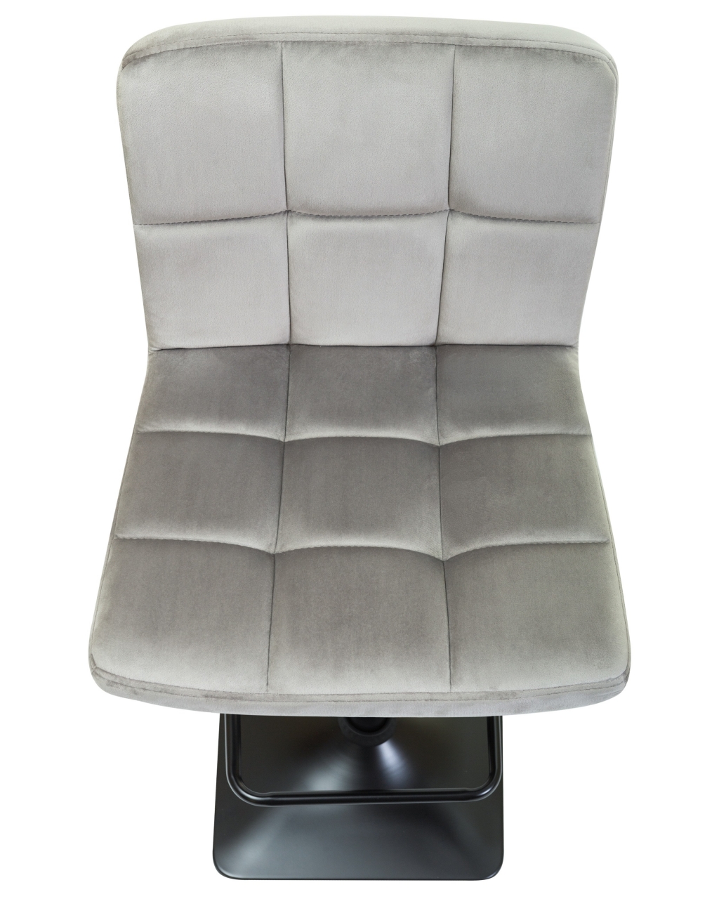 Стул барный DOBRIN DOMINIC Серый велюр MJ9-75