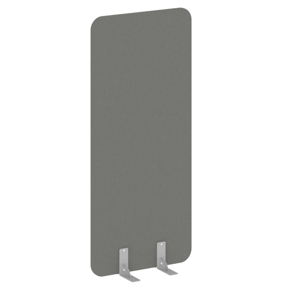 Перегородки на металлических опорах на фетровых подпятниках R-line DP.F-80-180 Металлик