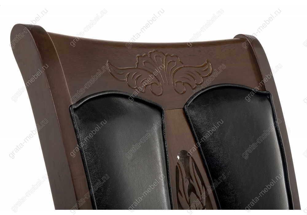 Стул деревянный Gala dirty oak / black