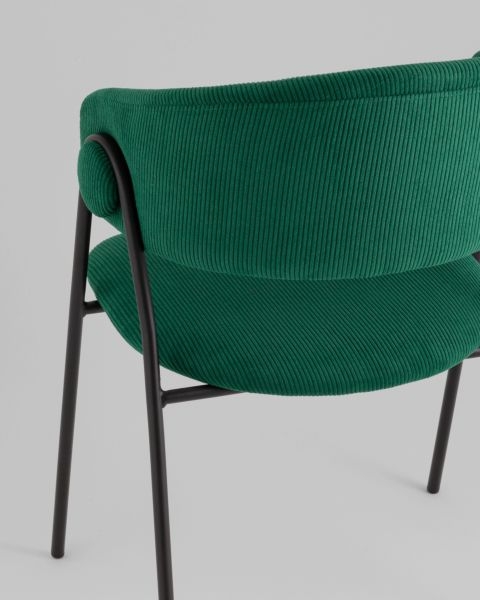 Стул Колин NEW вельвет зеленый