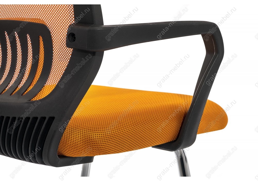 Стул Point оранжевый / черный