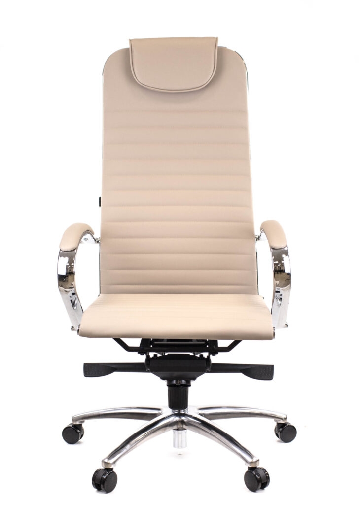 Кресло руководителя Deco экокожа Бежевый