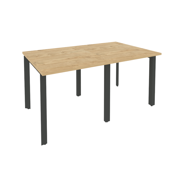 Стол переговорный (2 столешницы) ONIX O.MP-PRG-2.0 Тиквуд Светлый/Антрацит
