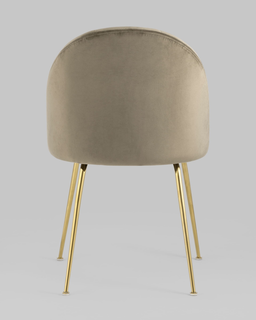 Стул Kiwi Gold велюр Коричневый