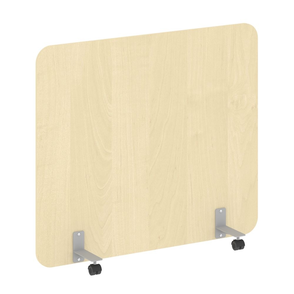 Перегородка на металлических опорах, на роликах R-line DP.R-140-120 Клен