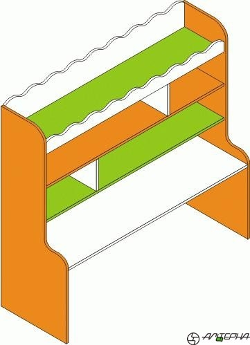 Книжный уголок Незнайка КУ-2