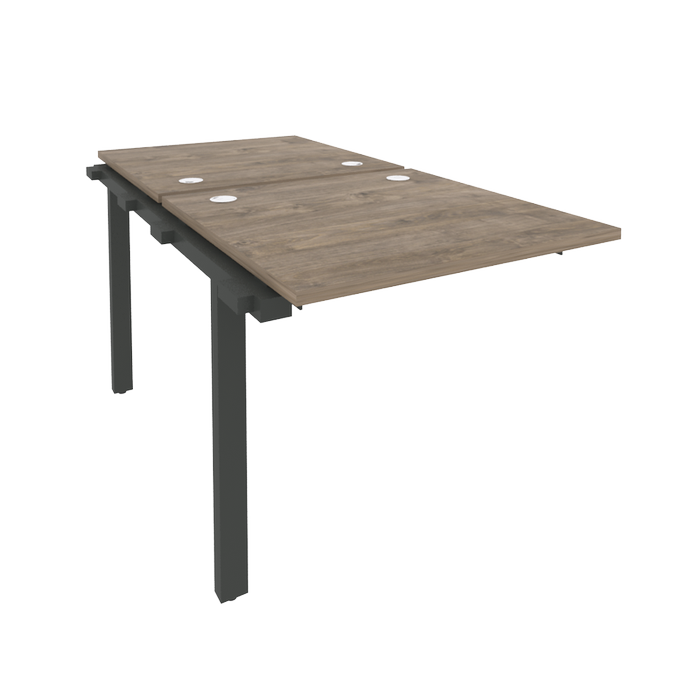 Наборный элемент рабочей станции на м/к ONIX O.M-2.NRS-0.8 Тиквуд Темный/Антрацит