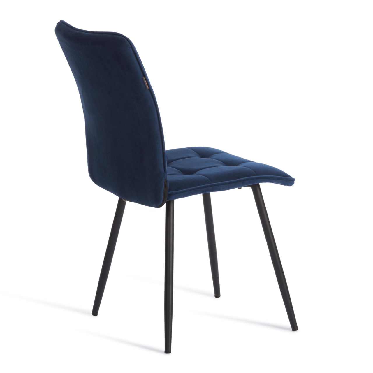 Стул обеденный Bari велюр, 46х55х89, Blue (синий)
