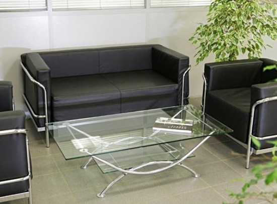 Стол кофейный ARCO clear glass