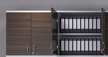 Каркас шкафа низкий/антресоль Reception Steel 11400 Белый
