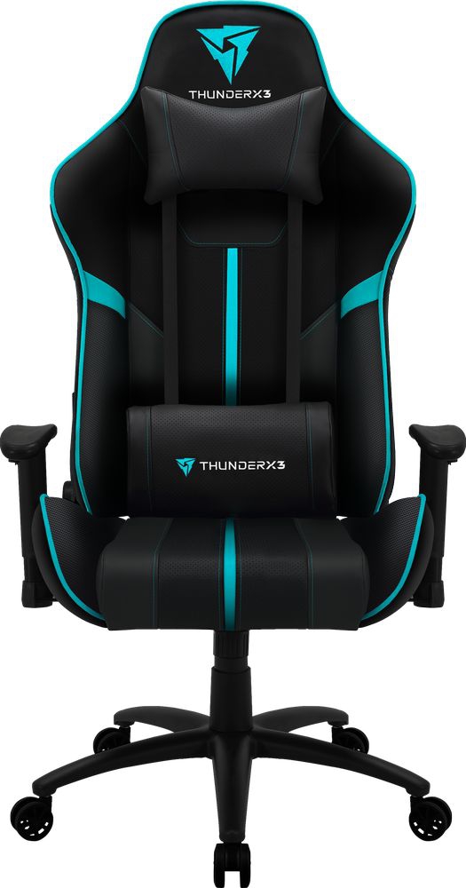 Геймерское кресло ThunderX3 BC3-BC AIR Black Cyan