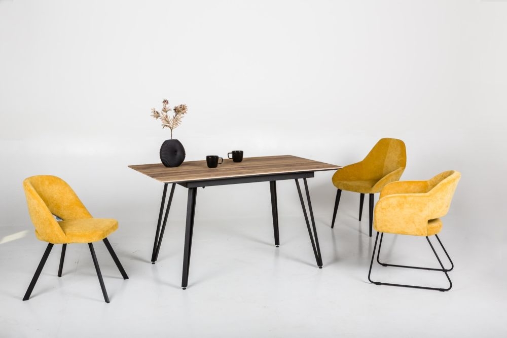 Стол раскладной Диего 140-180 Натур орех