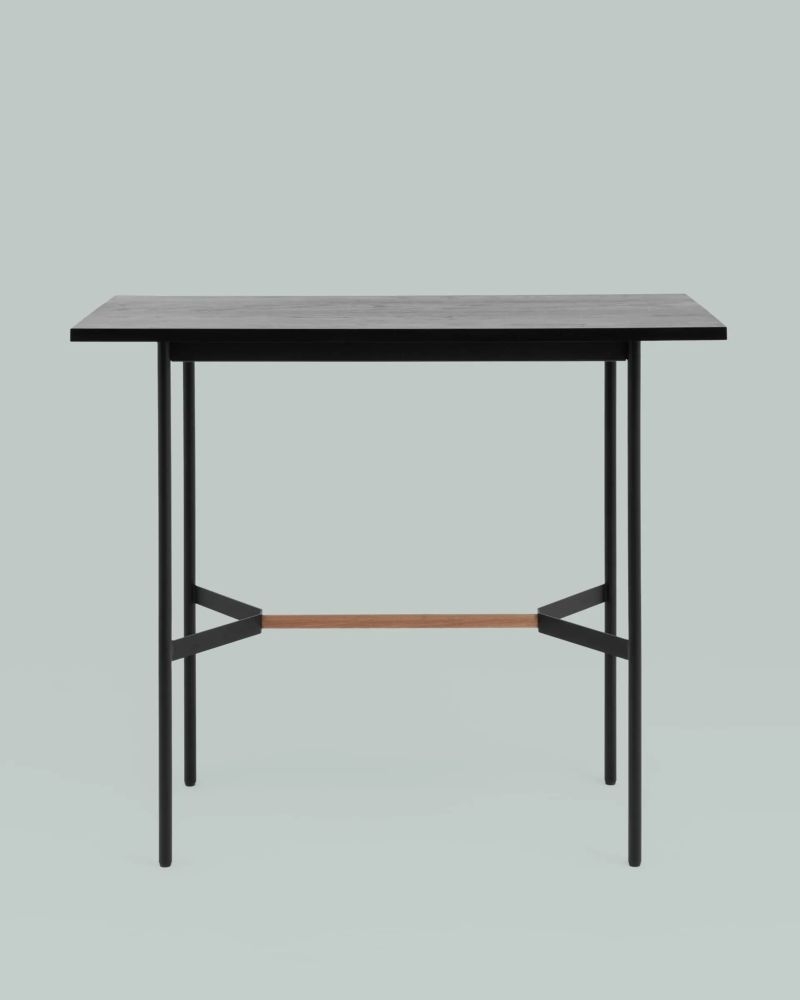 Стол барный Knobb 120*60 Черный