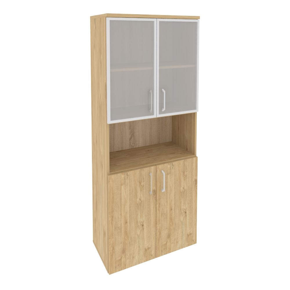 Шкаф высокий широкий ONIX O.ST-1.4R Тиквуд Светлый