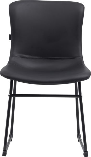 Кресло для посетителей Everprof Expo CF Экокожа Черный