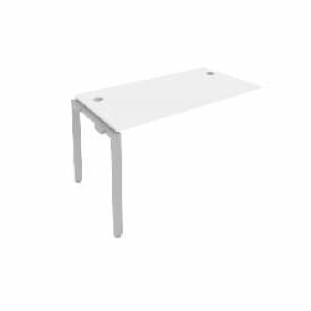 Проходной наборный элемент рабочей станции Metal System Б.ПРС-СП-1.3 Белый/Серый