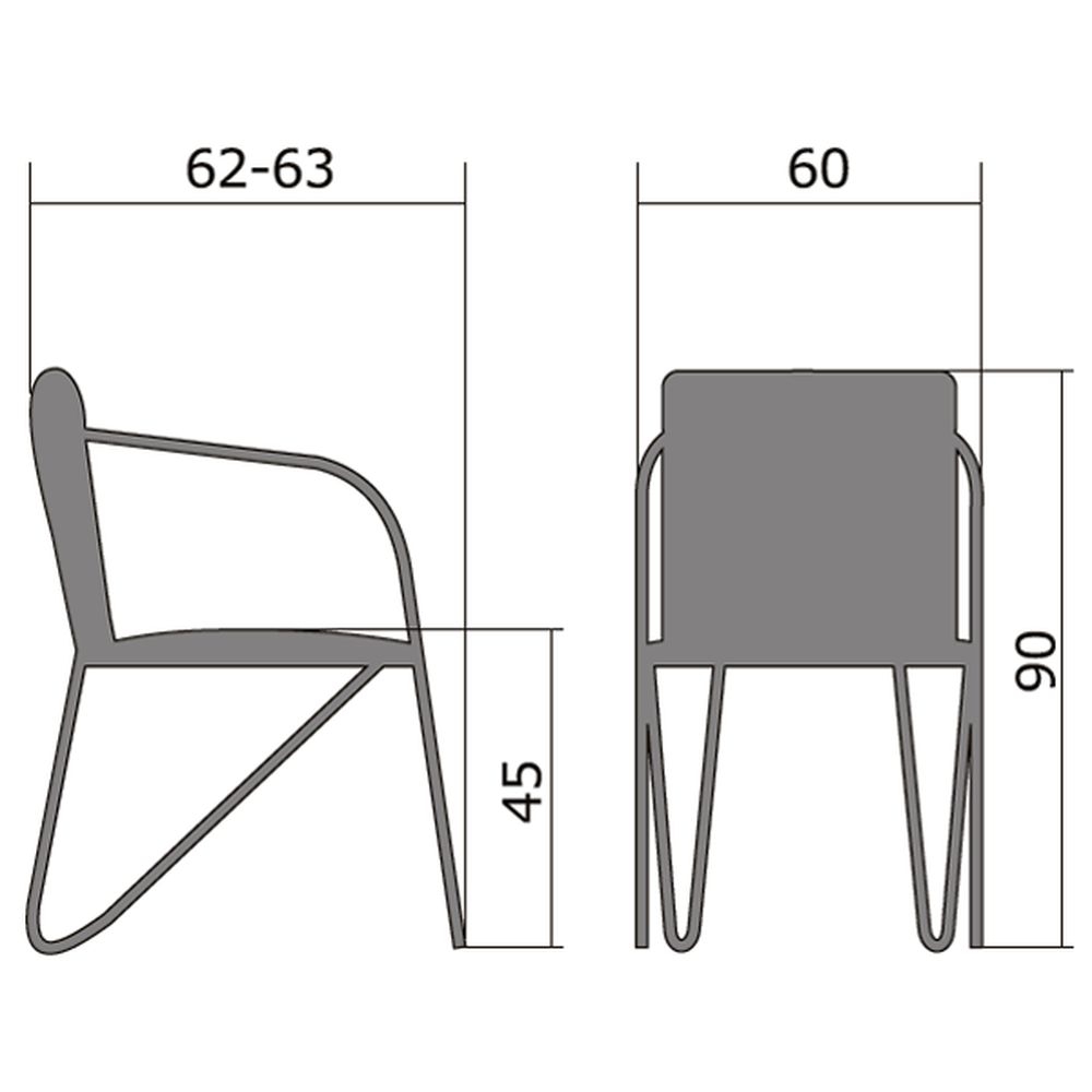 Кресло офисное Metta PA-16 Черное
