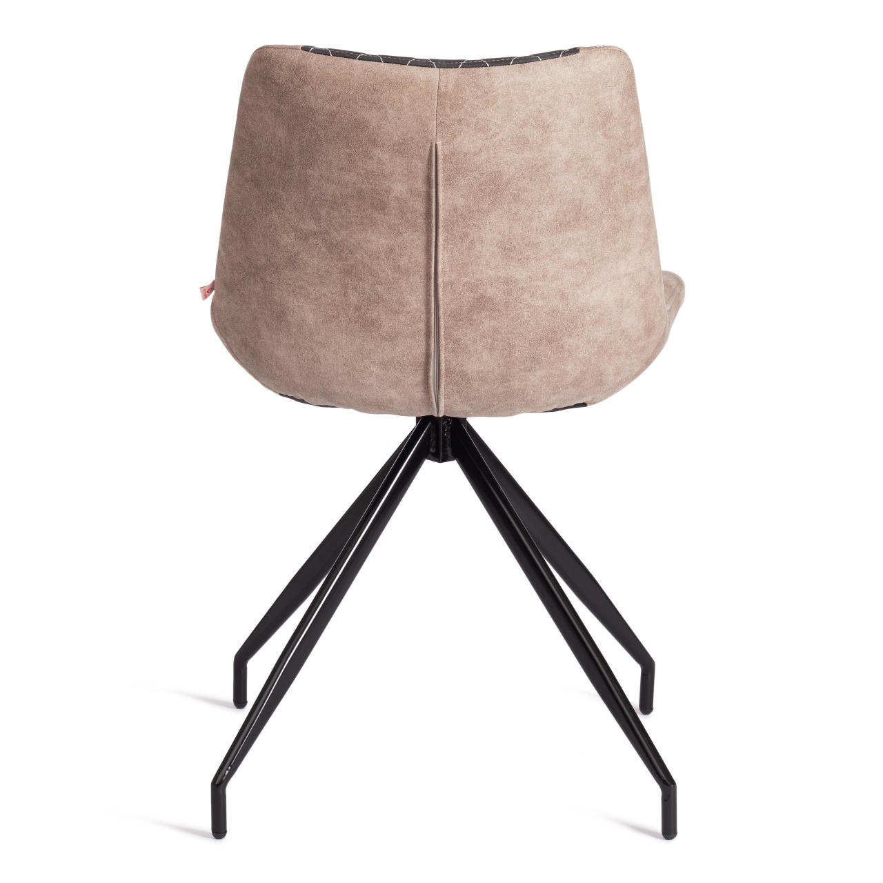 Стул KELT ( mod. 8799 ) металл,ткань наппа, 50 х 60 х 84 х 49,5 см, черный/коричневый