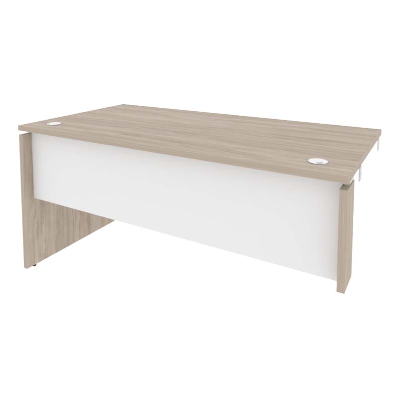 Стол-приставка левый к опорным элементам ONIX O.SPR-4.8L Дуб Аттик/Белый